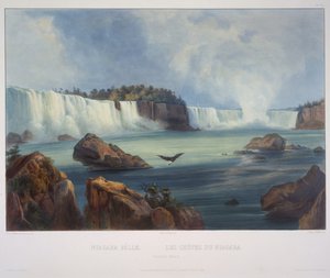 ナイアガラの滝 作： Karl Bodmer